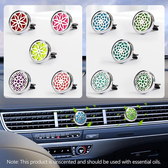 Car Diffuser Vent Clip - 30mm Aromatherapy Essential Oil Car Diffuser Vent Clips - Picture 6 of 9